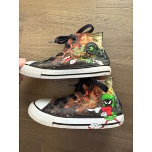 Converse Looney Tunes X Chuck Taylor All Star High Marvin the Martian Kids 10